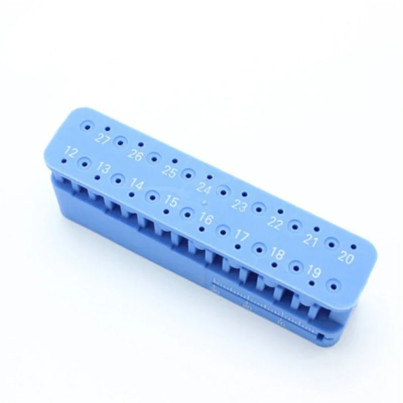 Dental Tools Dentistry Endo Files Measuring Autoclavable Endodontic Block with Root Canal Needles Ruler Oral Dentist Instruments