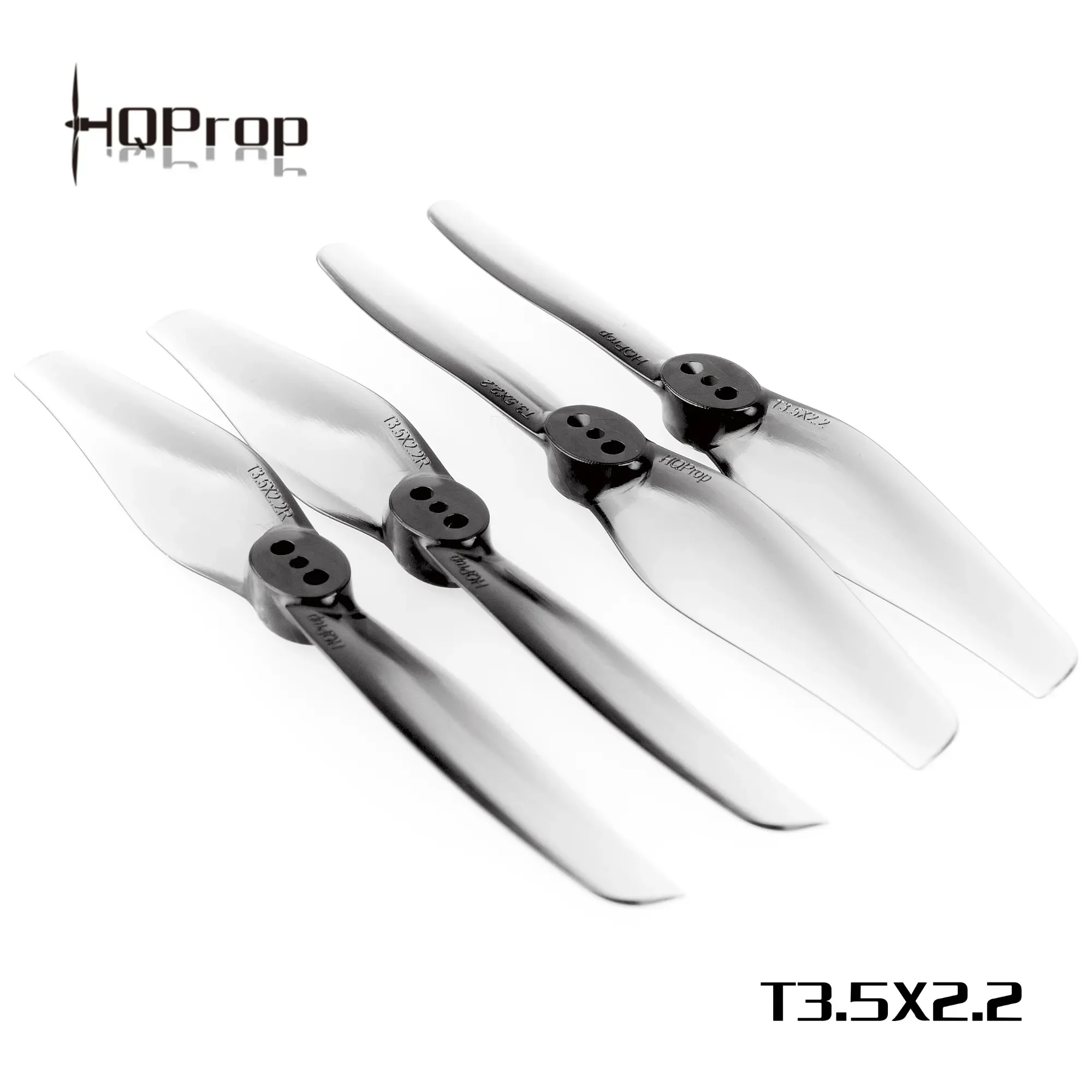 

HQProp T3.5X2.2 Grey（2CW+2CCW) 3522 3-Blade FPV Propeller