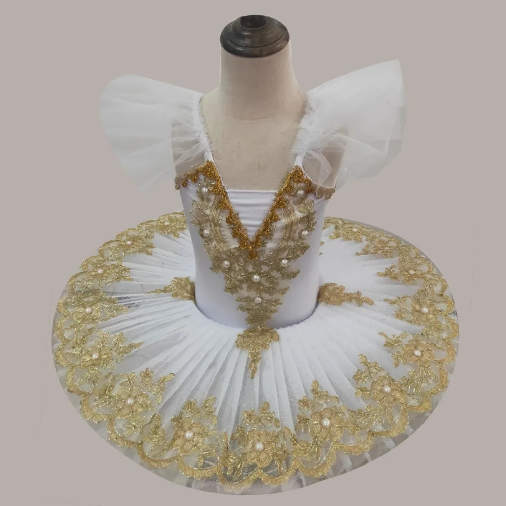 어린이 의류 공연 아동복 요정 우아한 쇼 발레 튜튜 드레스 소녀 무용복 무대 의상 공주 파티