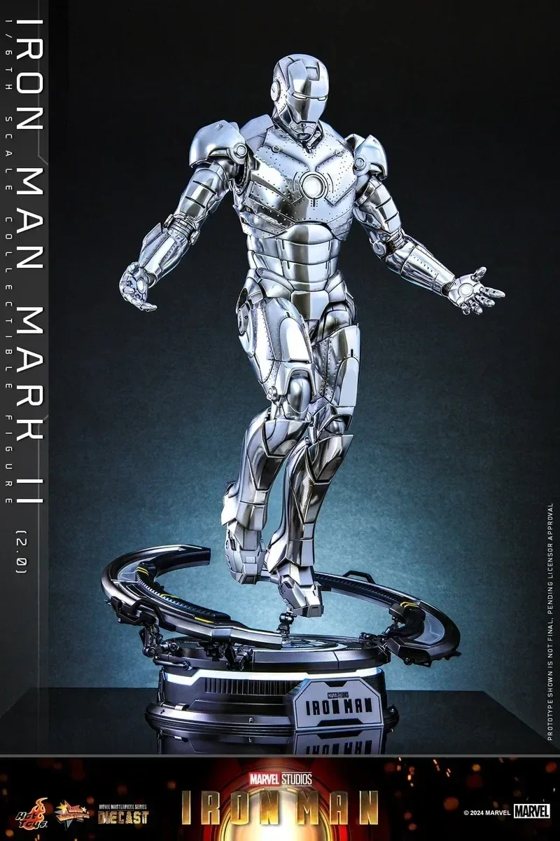 In Stock Hottoys Ht Avengers Iron Man Mk2 Iron Man Action Figure Model Toys