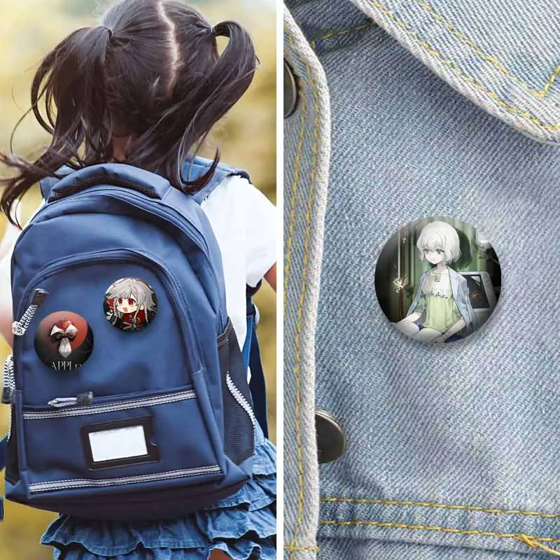 Anime Game Reverse 1999 Circular Brooches Cartoon Character Enamel Pins Backpack Clothing Hat Jewelry Badge Accessory XMAS Gifts - Image 3