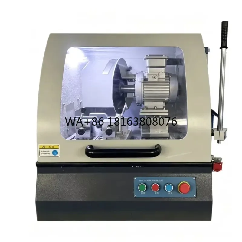 SQ-60 Manual Metallographic Specimen Cutter Laboratory Manual Metal Cutting Machine