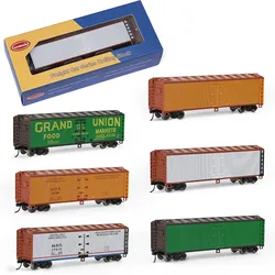 Evemodel Train 1 Unit HO Scale 1:87 40' Wood-side Reefer Freight Car C8747