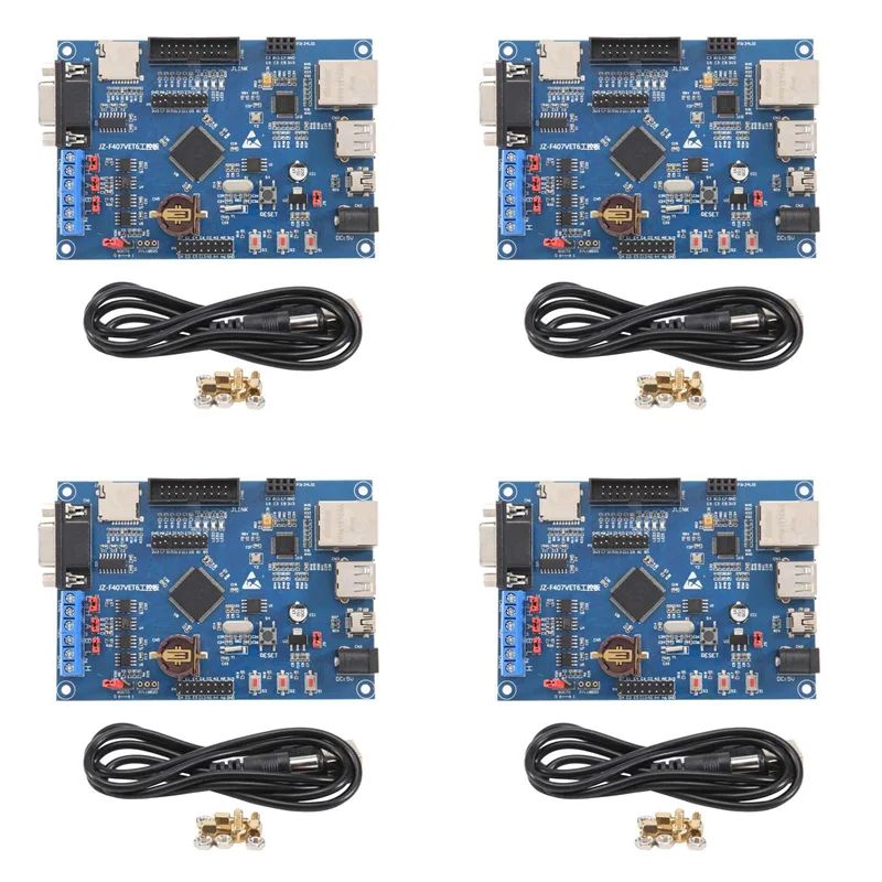 

4Set Industrial Control Development Board STM32F407VET6 Learning 485 Dual CAN Ethernet Internet Of Things STM32