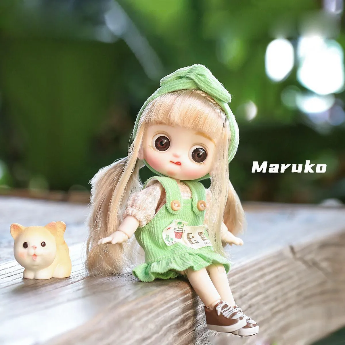 

OB11 Doll Spring Outing Sweetheart Girl BJD Dress Girlfriends Outdoor Picnic Multi-joint Activities Vinyl Dress Up Doll Toys