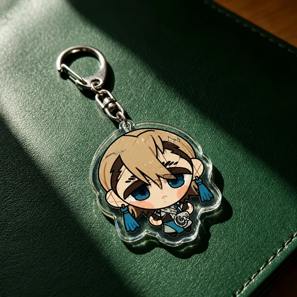 Gachiakuta Keychain Accessories Bag August Tamsy Mymo Gris Momoa Zanka Follo Fu Eishia Jabber Keyrings Jewelry Manga Fans Gifts - view 4