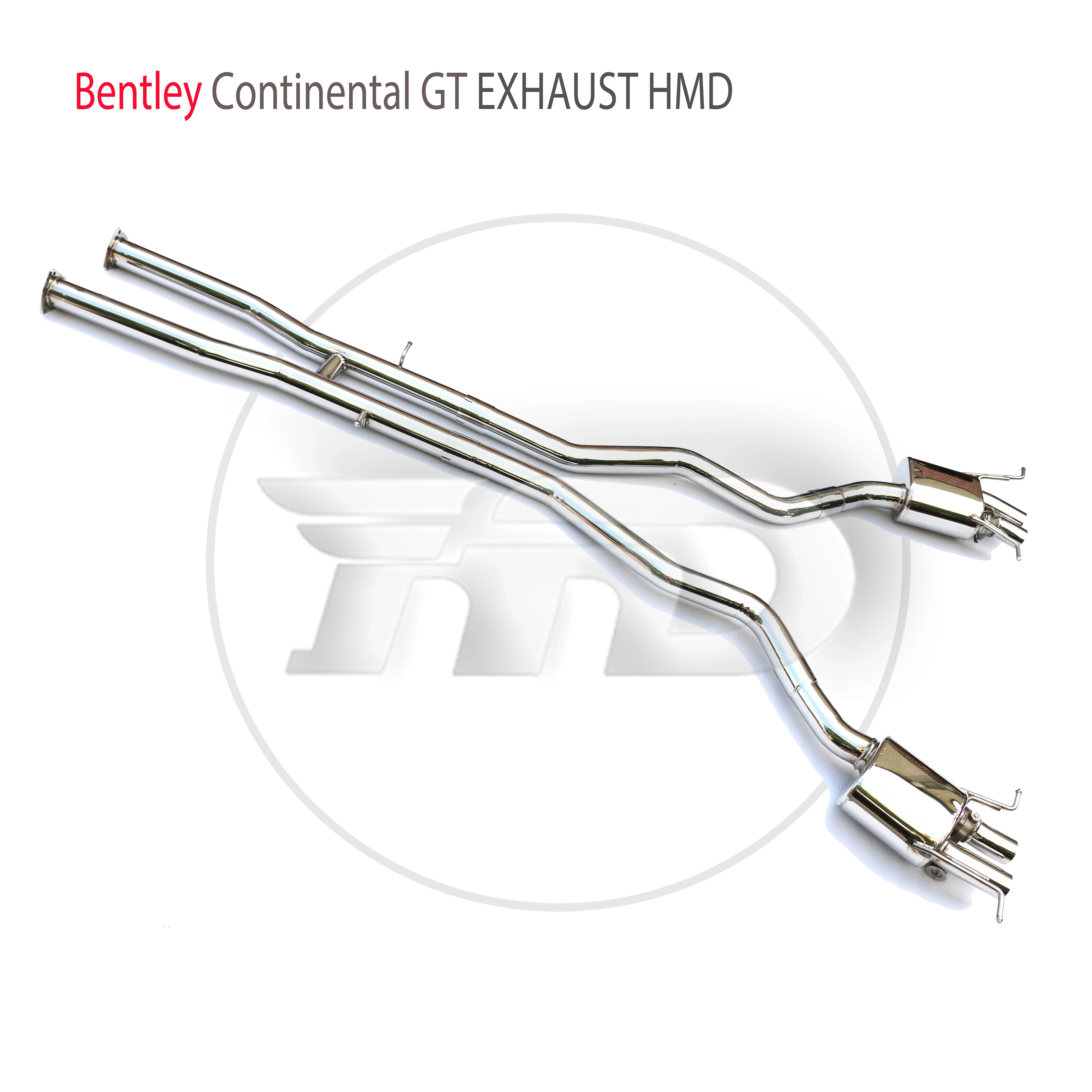 HMD Stainless Steel Exhaust System Performance Catback is Suitable for Bentley Continental GT Car Muffler