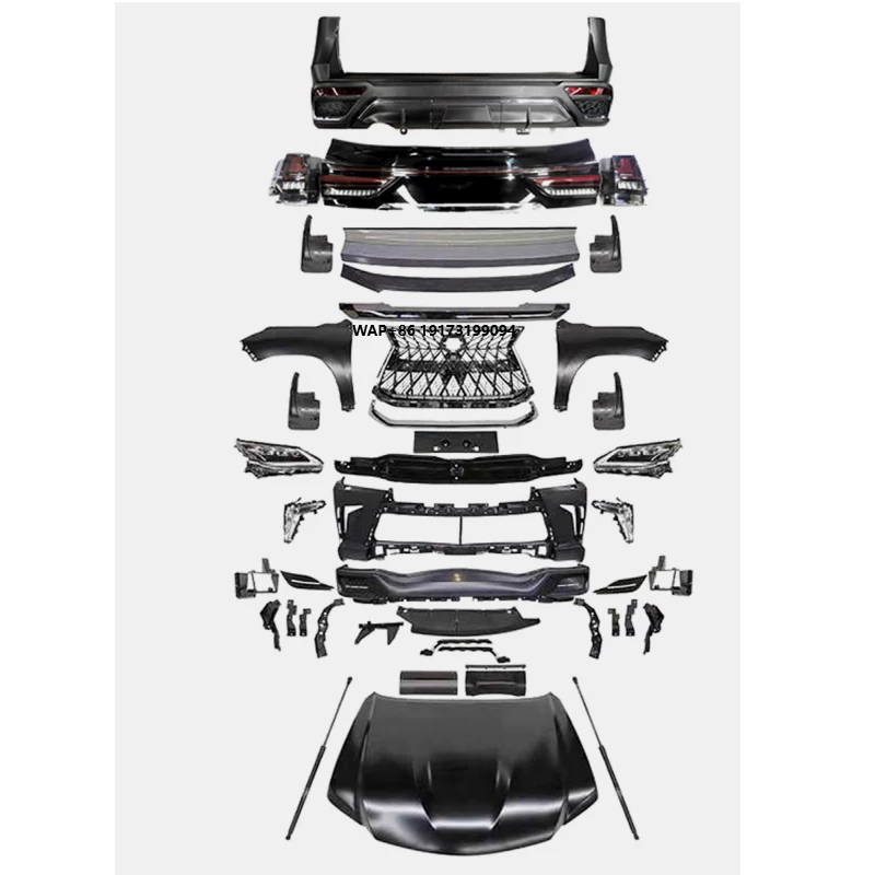 

For 2008-2015 for LX Car Bumpers Upgrade New Style to Match 2018 for LX Vehicle