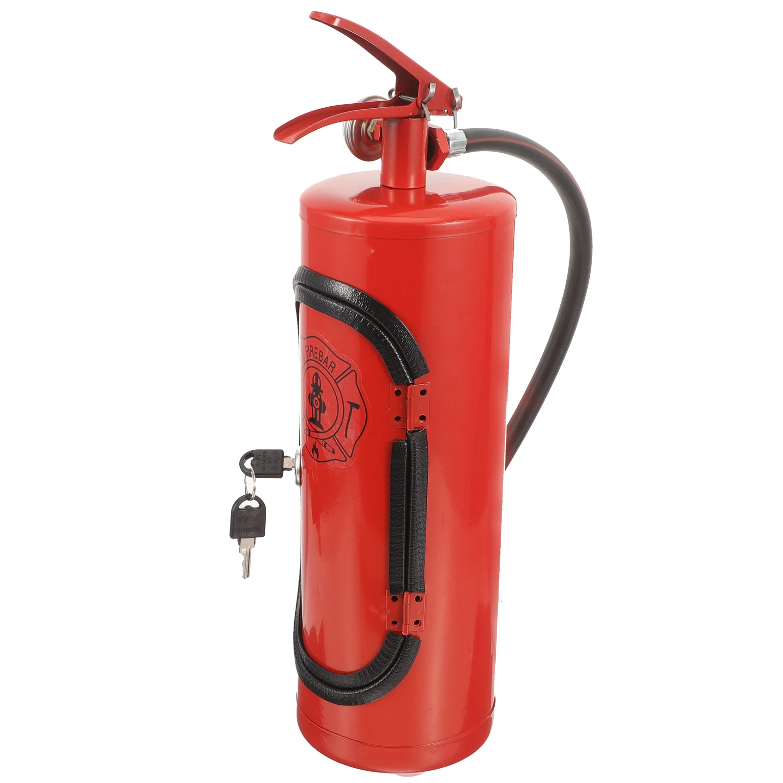 

Fire Extinguisher Shape Wine Box Ornaments Mini Bar Wine Cabinet Crafts Decoration Champagne Liquor Storage Box Fireman's Gifts