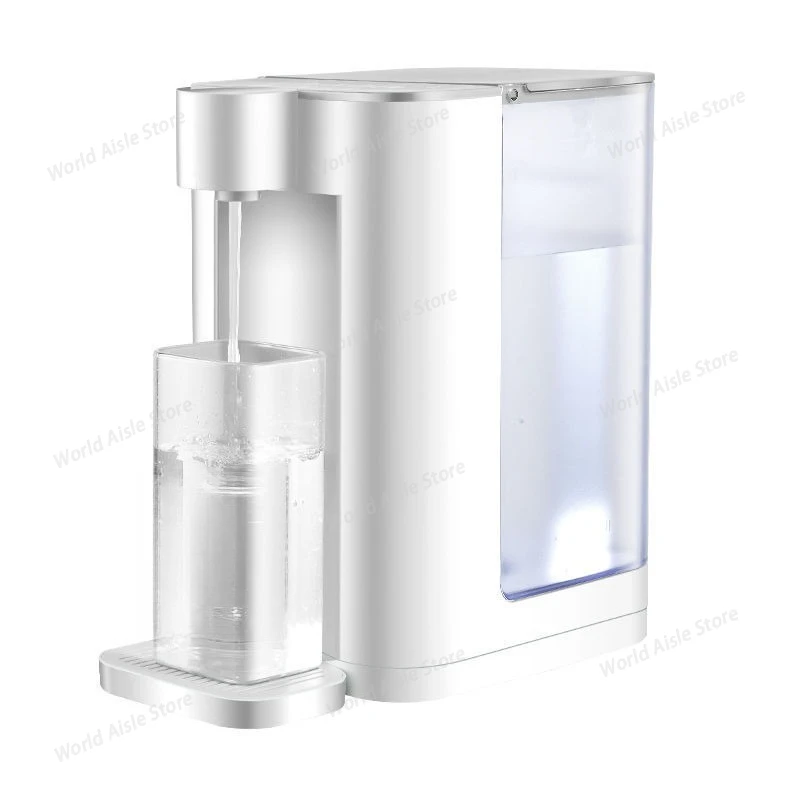 110V Smart Touch Instant Hot Water Dispenser 3s Fast Heating Temperature Adjustable Desktop Mini Thermostatic Tea Maker Machine