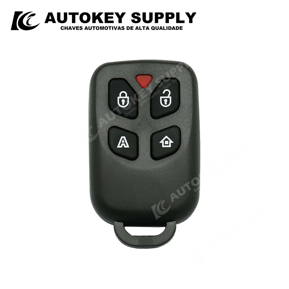 Autokeysupply AKBPS103 Px40 Shell إنذار ضد السرقة 4 زر التحكم مع مشبك البطارية لـ Positron Flex