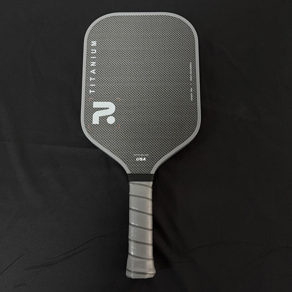 

TITANIUM T700 Pickleball Paddle surface increases spin and control, 16mm polypropylene core, offensive, defensive