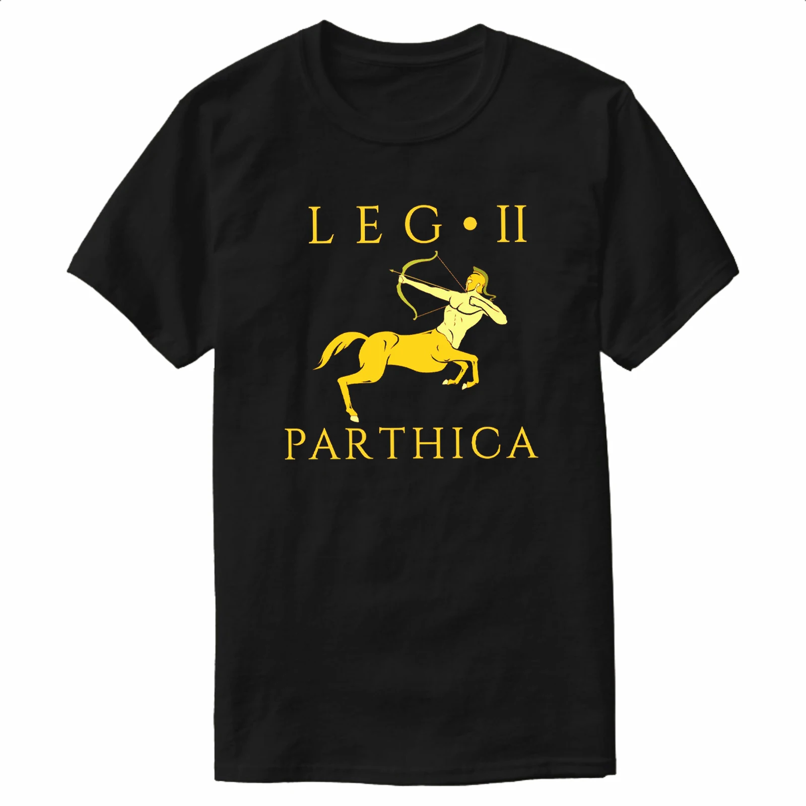 Legio II Parthica Vexillum Centaur Emblem Roman Legion T-Shirt 100% Cotton O-Neck Short Sleeve Casual Mens T-shirt Size S-3XL