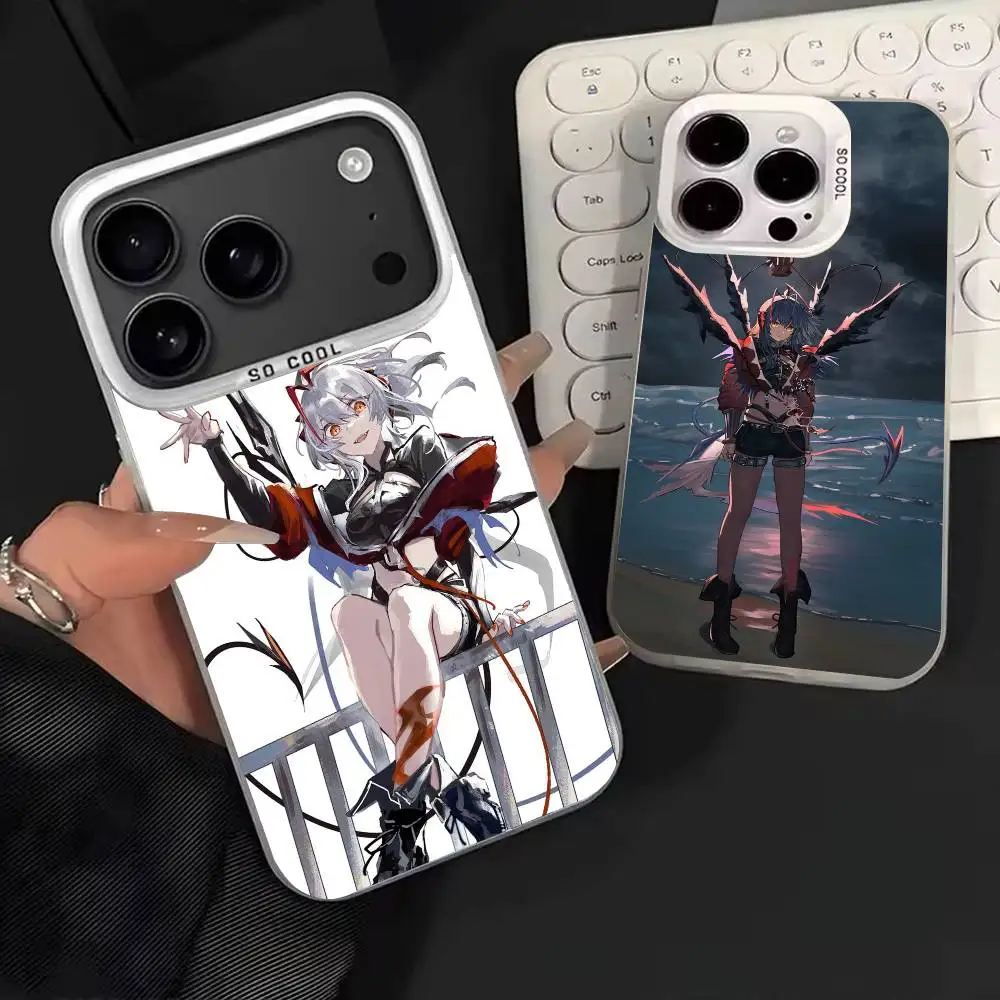 

Wisadel W Phone Case For iPhone 17,16,15,14,13,12,11,Mini,Pro,E,MAX White Matte Shockproof Cover