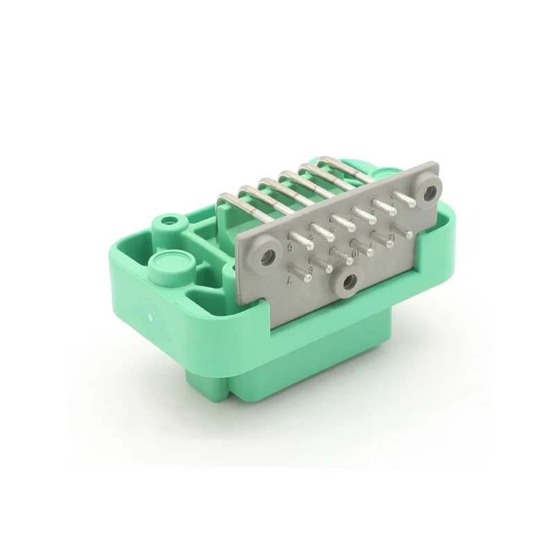 

DT13-12PC DEUTSCH Automotive Connector Green PCB 12Pin Waterproof bending Angle 90° Angle Waterproof circuit board