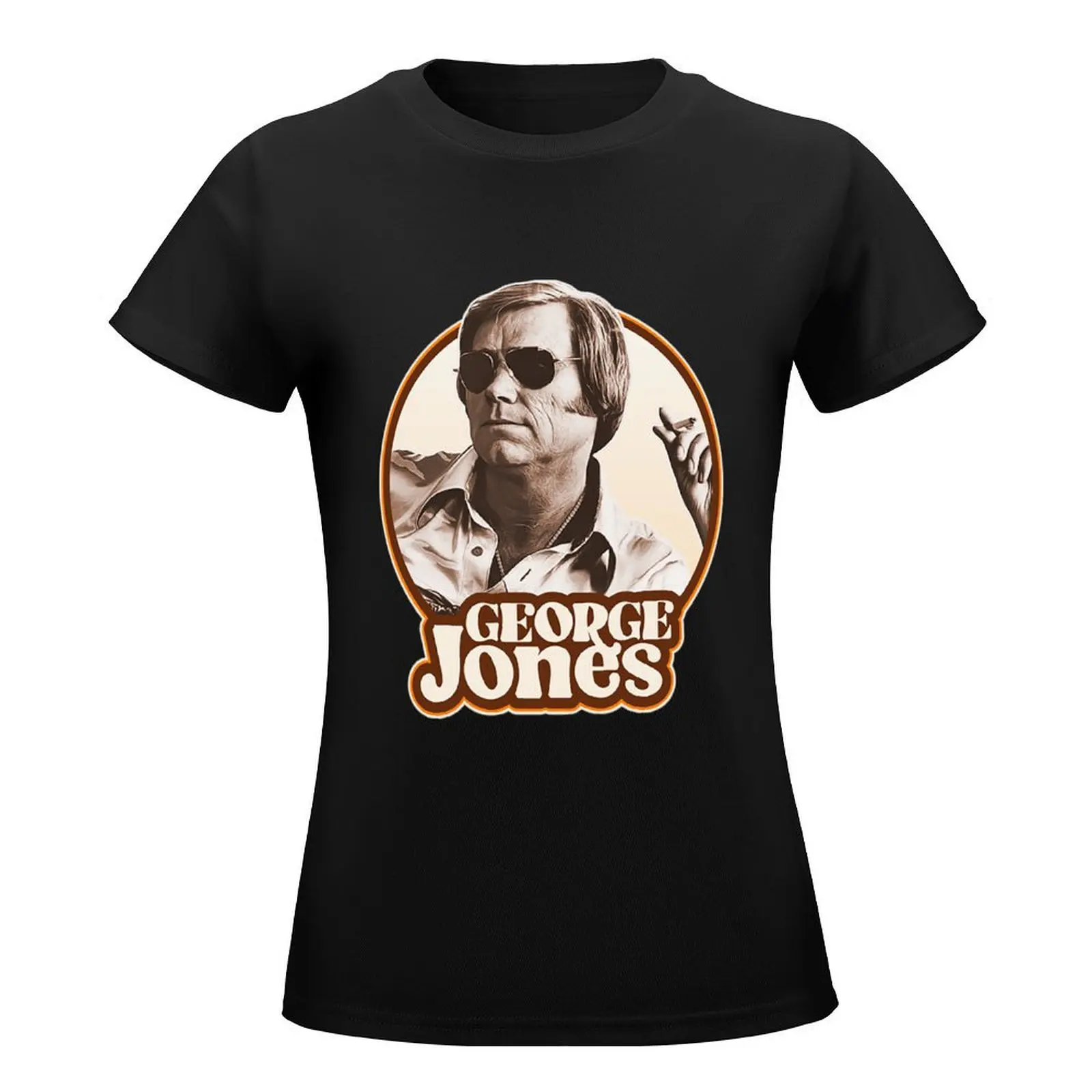 George Jones T-Shirt tees tops cat shirts for Women