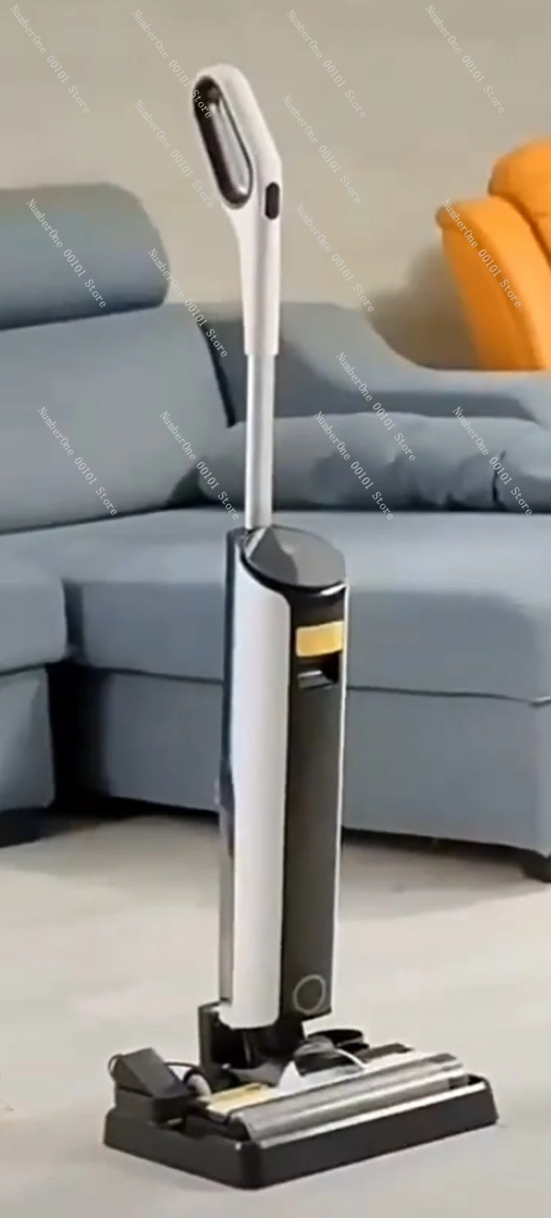 Wireless Floor Washer with Self-Cleaning, Suction & Mopping Integrated Mop for Household, Vacuum Cleaner