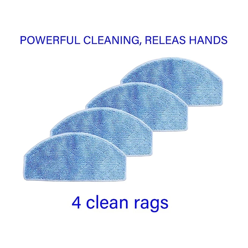 1ชุดอุปกรณ์อะไหล่สำหรับ tikom G8000 G8000 Pro หุ่นยนต์ดูดฝุ่นทำความสะอาดแปรงตัวกรองแปรงด้านข้างอุปกรณ์เสริมไม้ถูพื้น