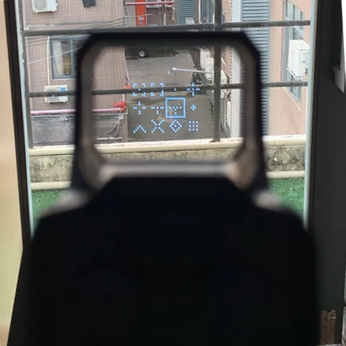 Holy Warrior SZ-0 Electric Sight Hunting Holographic Reflex Sights Ultra Wide View Optics with Multi Reticle Type Rile Scope