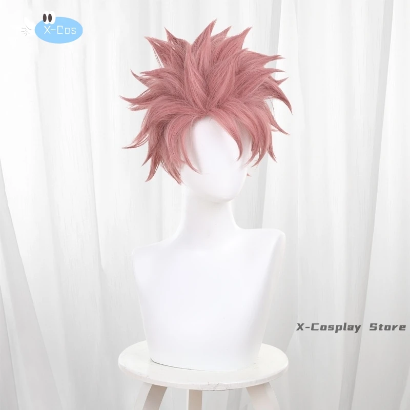 Anime DegradTail 100 Years Quest Etherious Natsu Dragneel Cosplay Costume, Fiore Slayers Wig, Blue Uniform Coat, Man Halloween Imbibé