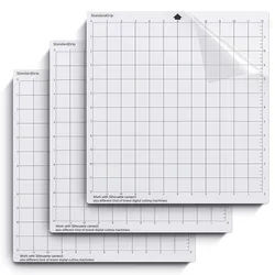 1/3Pcs StandardGrip Cutting Mat for Silhouette Cameo 4/3/2/1(Sizes: 12inX12in)