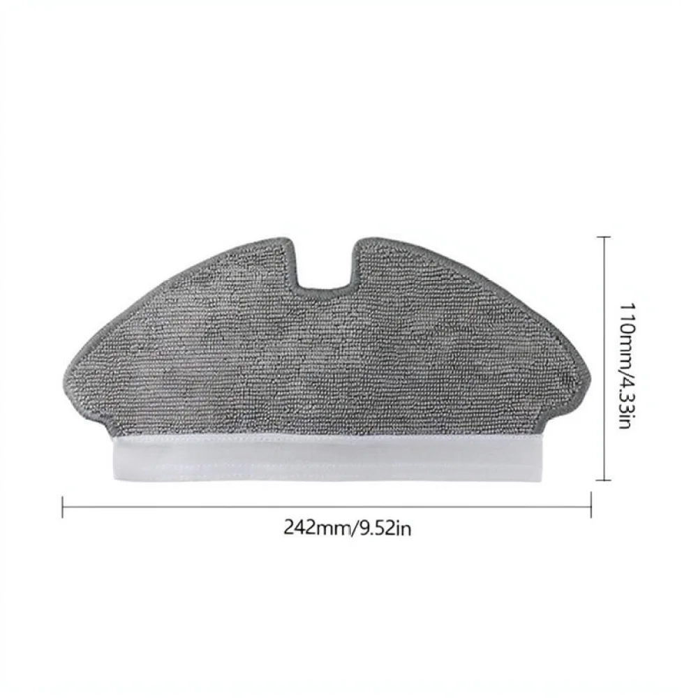 Replacement Mop Pads For Dreame MOVA M1 Robot Vacuum Cleaner Washable Cloth Accessories Parts Home Floor Cleaning Tools