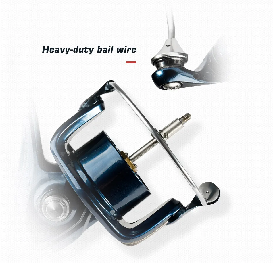 Noeby Max Drag 25kg Spinnrolle 2500 3000 4000 5000 6000 8000 10000 Aluminium Salzwasser-Spinnrollen – Detail 13