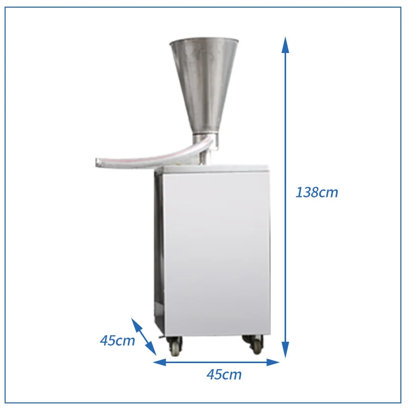 Industrial Low Price Fully Automatic Motorized High Capacity 3.5KW Power Mini Ravioli Gyoza Maker Empanada Samosa Dumpling
