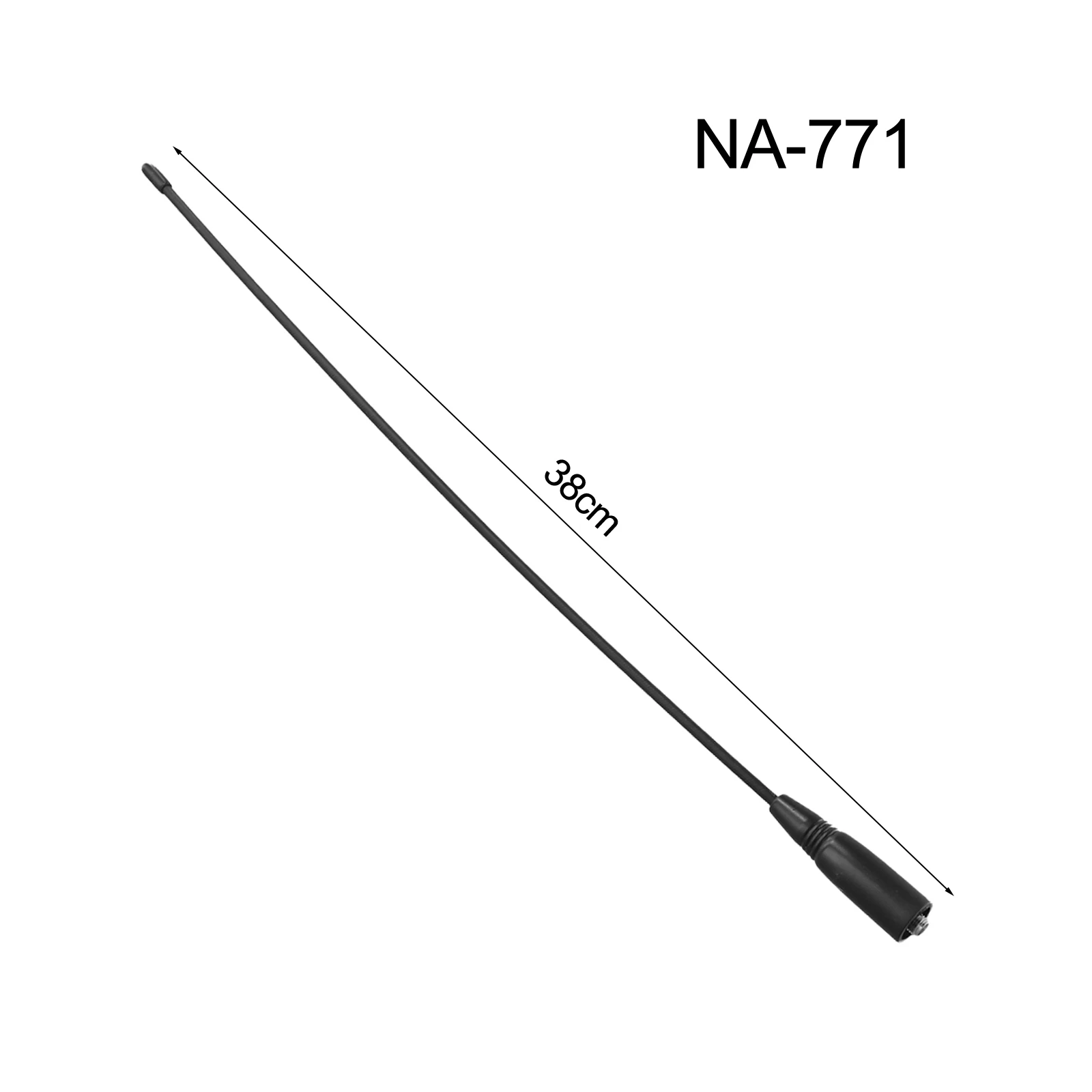 

For NA771 Antenna for Walkie Talkies 40cm 2 15 dB Gain Designed for SMA Female BF888S UV82 For Better Reception and Range