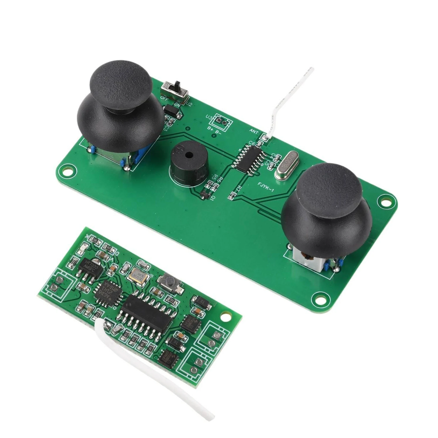 2.4G RC Airplane DIY Kit Fixed Wing Glider Differential Receiver Flight Control Board 3-5V Gyro for Coreless Motor N20 N30 N50
