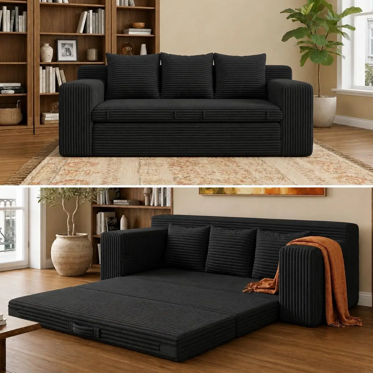 Tri-Fold Sofa Bed 70