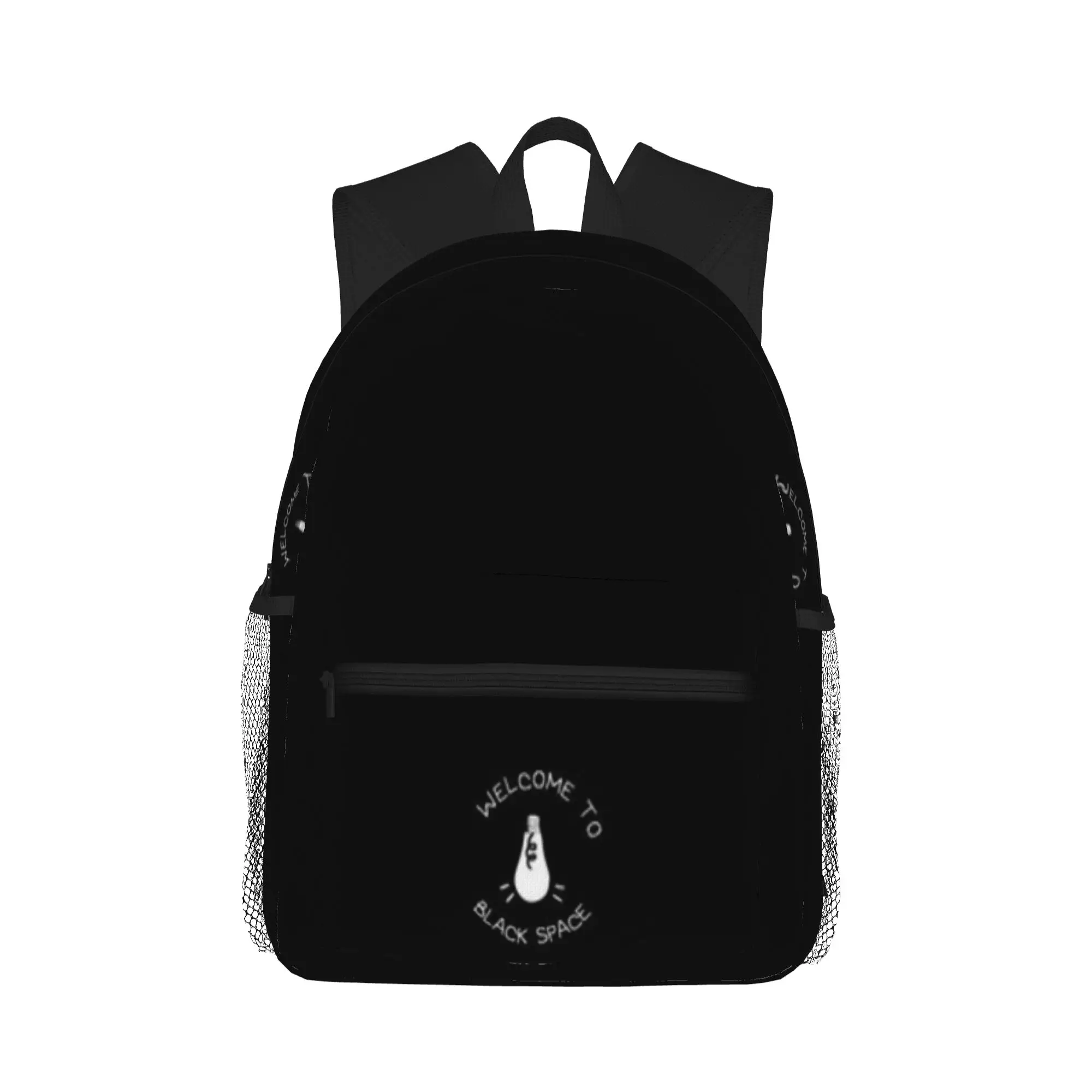 WELCOME TO BLACK SPACE  Casual Backpack for Students and Adults Bag