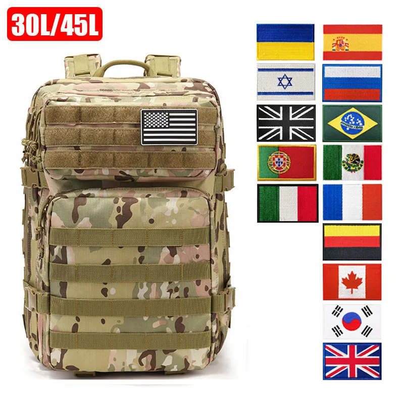 

Large Capacity Camouflage 50L Multifunction Tactical Mountaineering Shoulders Bags RucksacksOutdoor High capacity 3P Attack