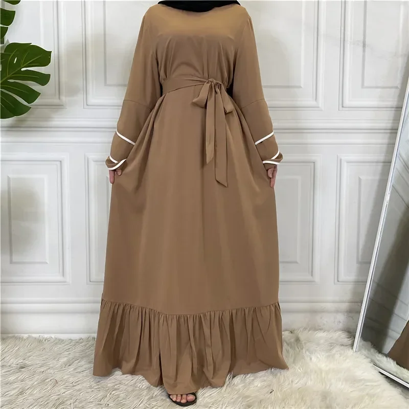 

Women Abaya Kaftan Dubai Luxury Turkey Muslim Hijab Dress Islam Clothing African Dresses Arabic Saudi Abayas Caftan Robe 2024