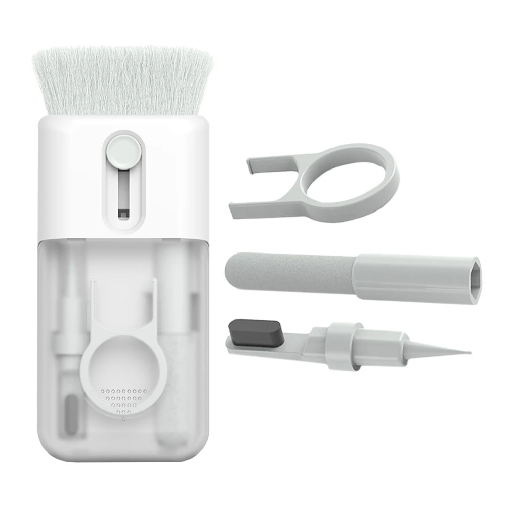 

Multifunctional Headphone Cleaning Kit Tools Brush Cloth Laptop Cleaner Suite Durable Soft Bristle Electronics Tool