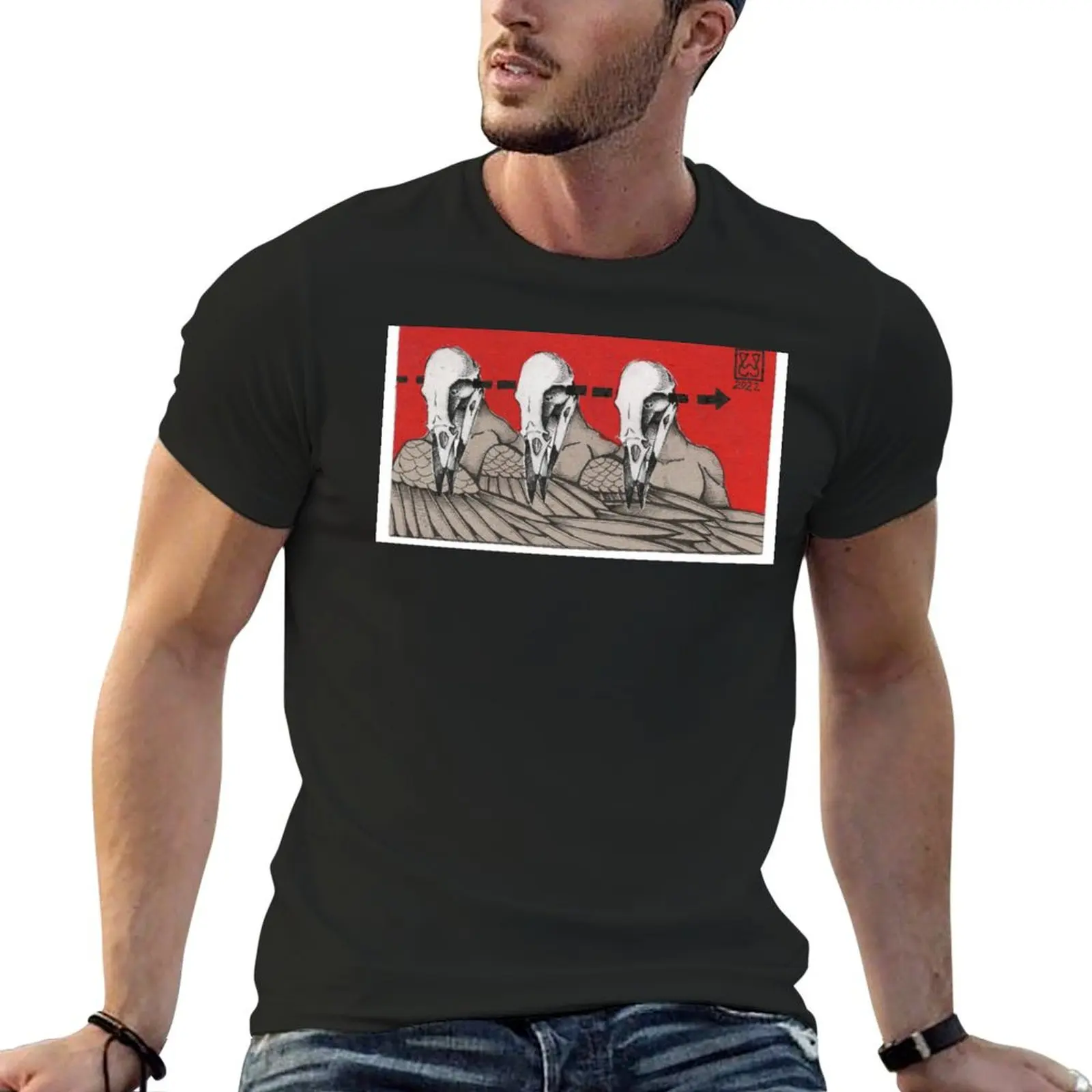 A Shared thought T-Shirt quick-drying sublime Short sleeve tee men