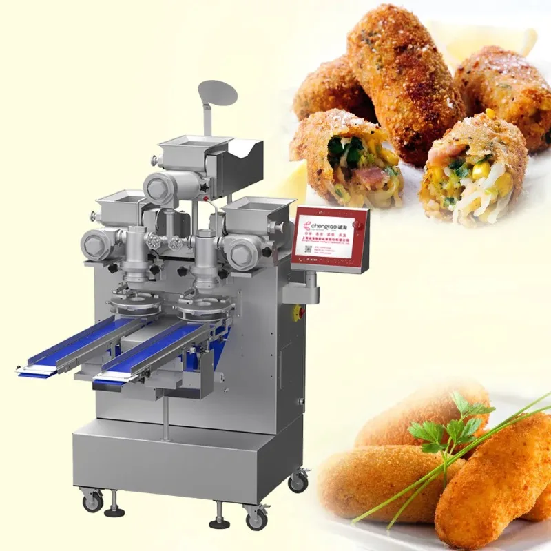 Kubba Kibbeh Croquette Coxinha Machine Encrusting Making Machine Mooncake Mochi Making Machine