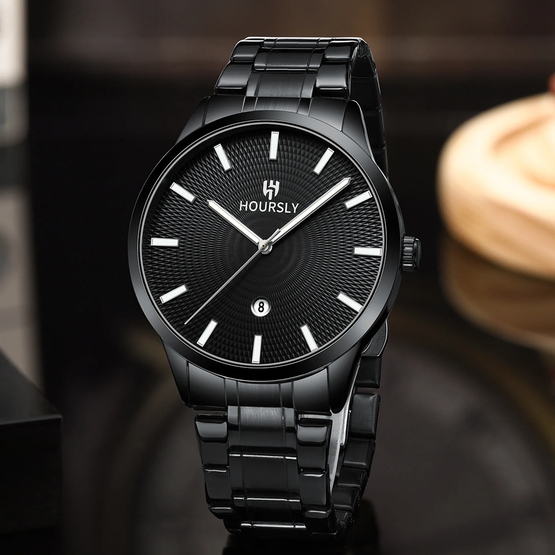 Relogio Masculino Minimalist Men's Watch Luxury Brand Steel Strip Calendar Night Light Business Fashion Quartz Men's Watch