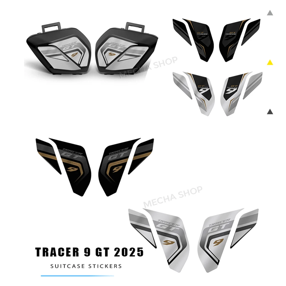 

Suitcase Stickers for Tracer 9 GT 2025 Ceramic Ice / Tech Black Model Side Kit