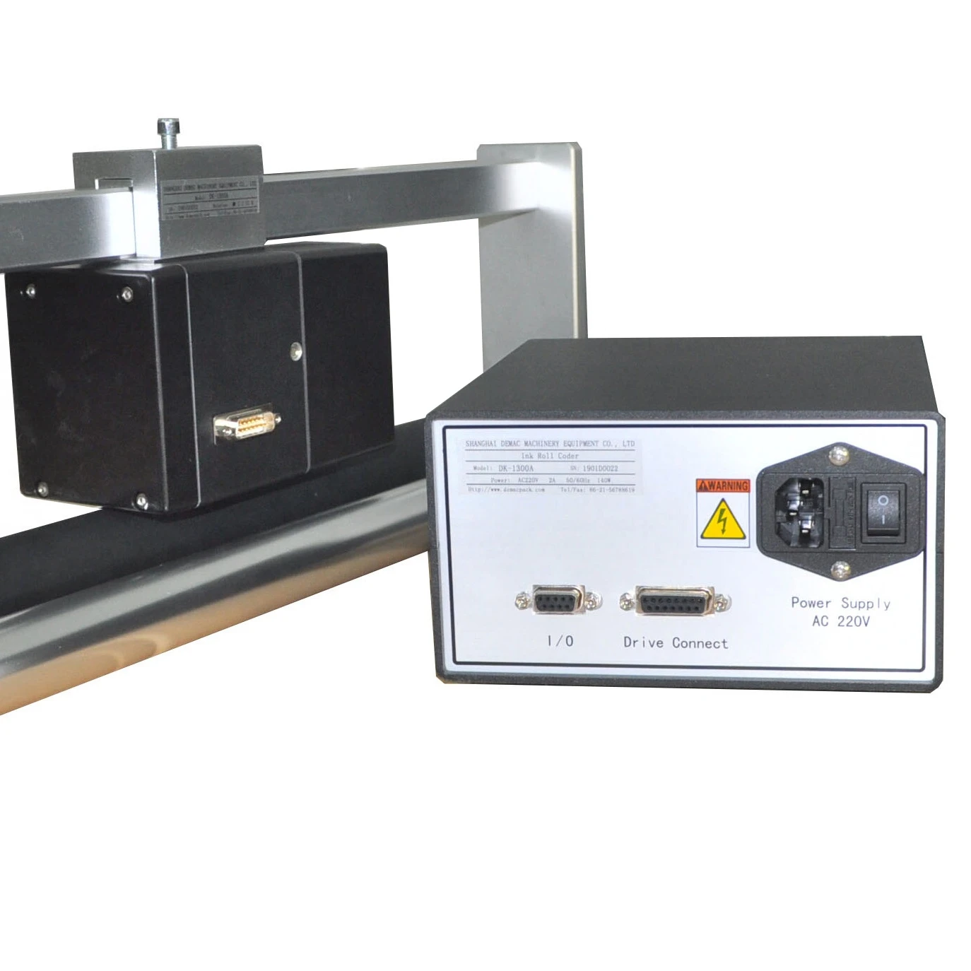 

Automatic Hot Ink Roll Coder DK1300A 36mm*16mm/32mm/40mm soild hot ink roll printer Plastic Bag Date Coding Machine