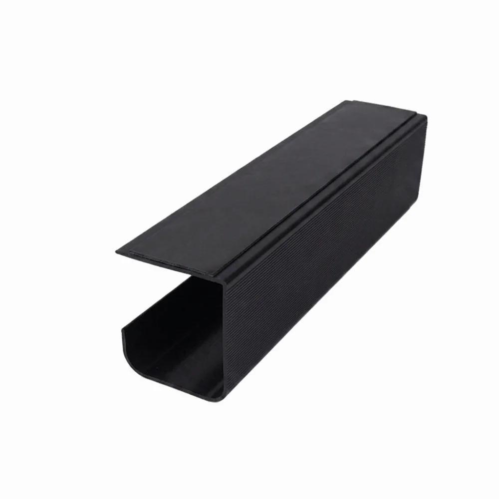 PVC Under Desk Cable Management Tray Adhesive Mount Easy Installation No Punch Cable Organizer Minimalist Design Easy to Storage