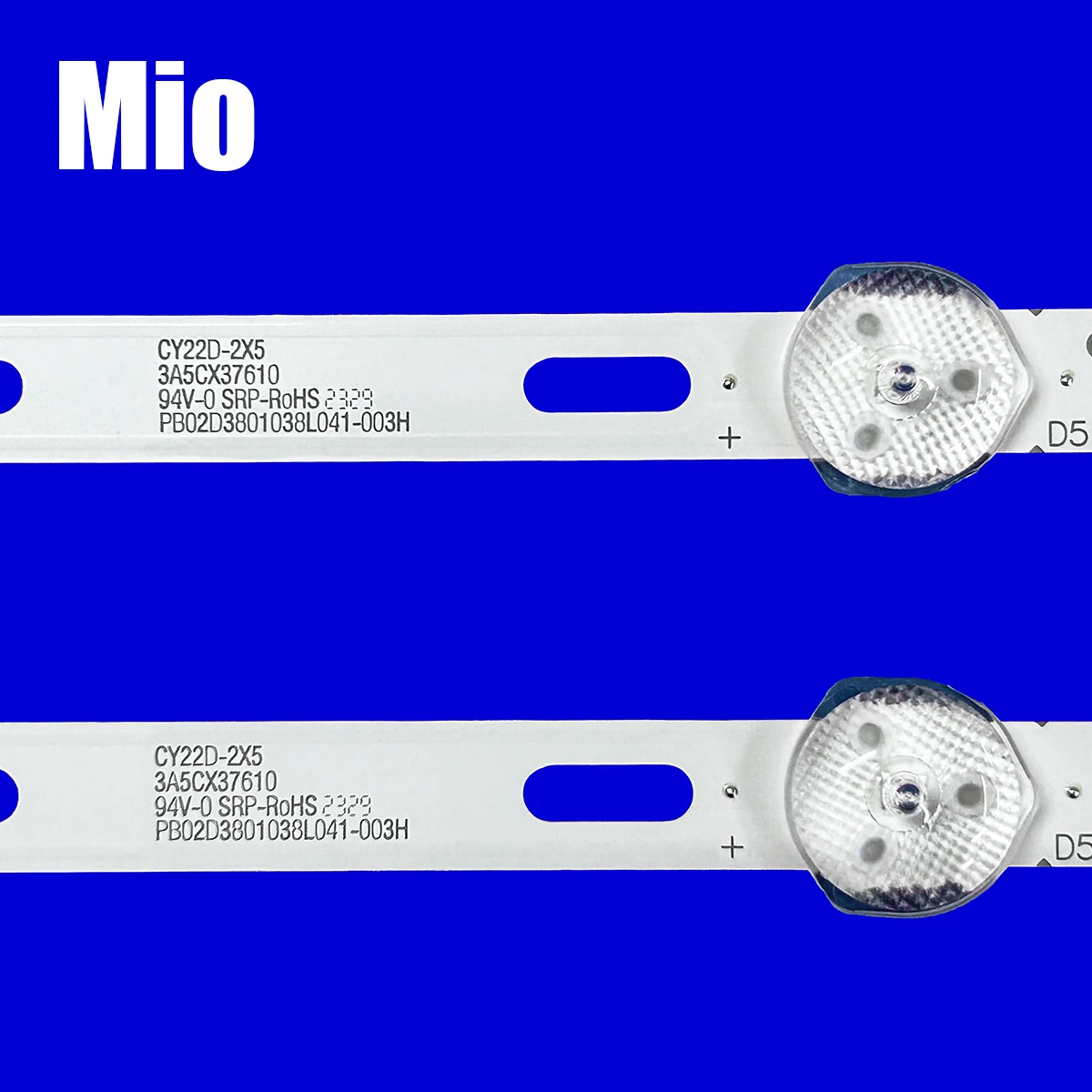 2PCS/KIT pasek LED dla CY22D-2X5 PB02D380103BL041-003H