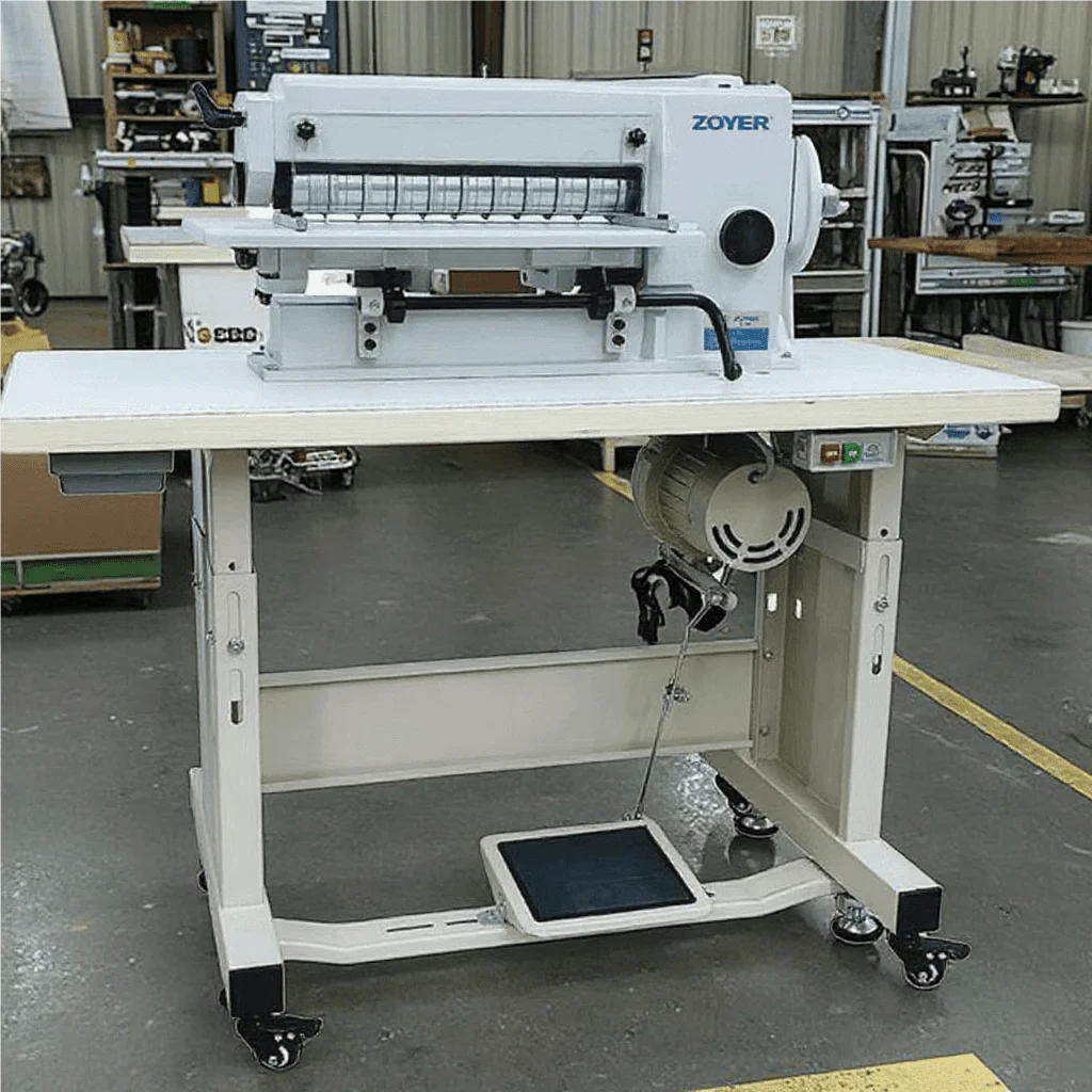 

ZY-FT50 Leather Slitting Machine Belt Opener EVA Rubber Slitter Machine Round Knife Cutting Machine