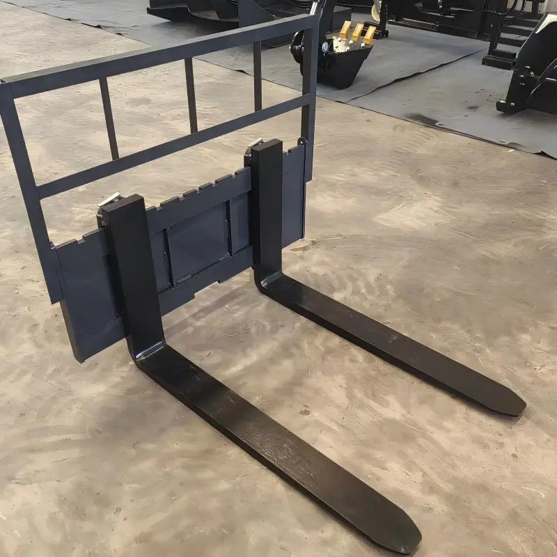 Heavy Capacity Cargo Forklift Forks High Performance Pallet Fork for Loader Front Arm
