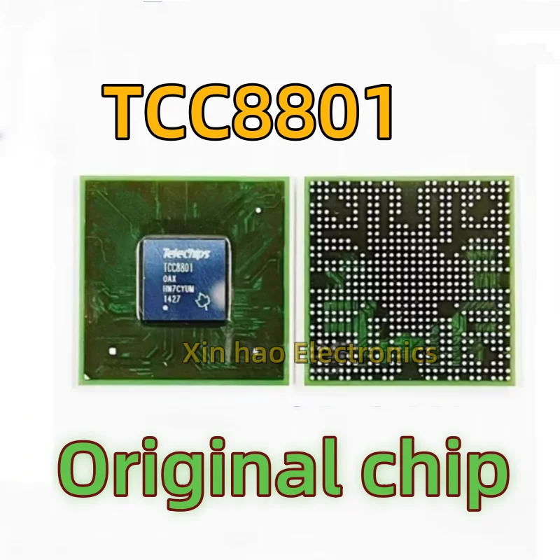 1PCS/LOT New original TCC8801 TCC8801-OAX car navigation vulnerable chip BGA packaging in stock