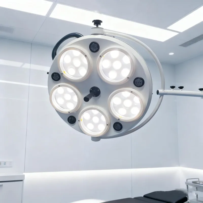 

Adjustable Brightness, Shadow-free Stand Medical Surgical Lamp with LED Light. Suitable for Surgical Lighting.