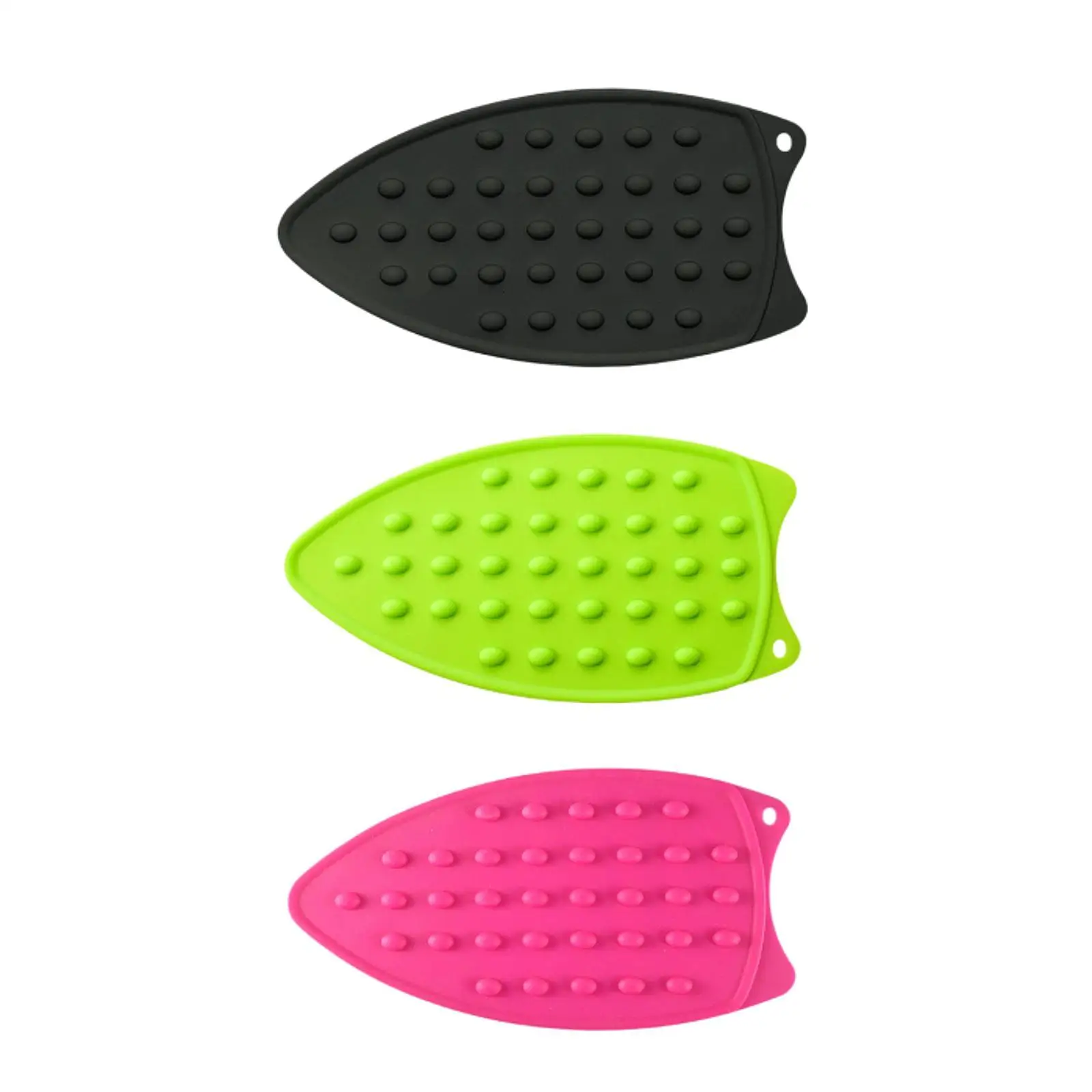 Silicone Iron Rest Pad Insulation Pad Hot Resistant Mat Portable Thicker Pad for Flat Iron Curling Irons Home Ironing Board