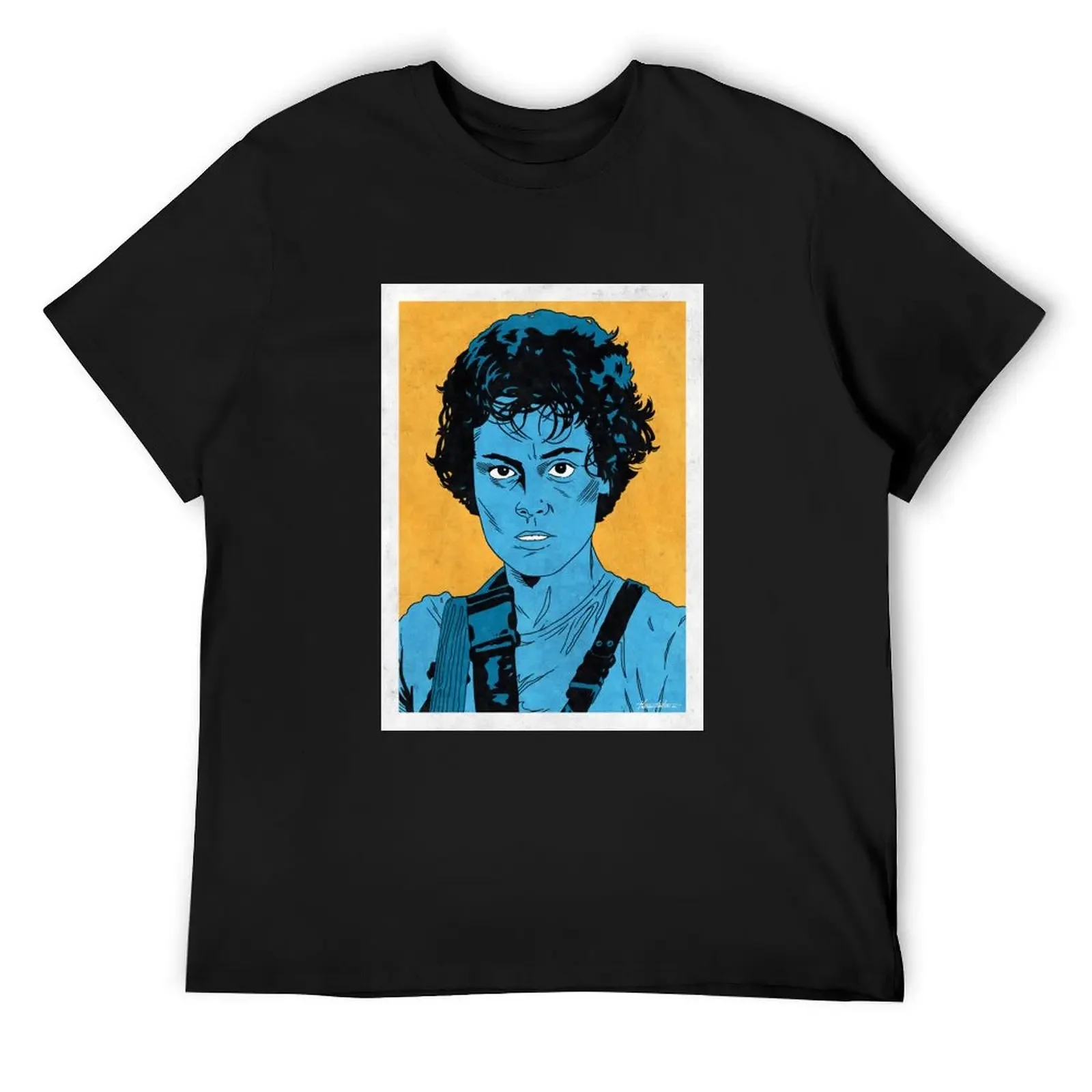 ELLEN RIPLEY - Aliens (Pop Art) T-Shirt anime tshirt customs oversized graphic tee graphic tee shirt mens t shirts