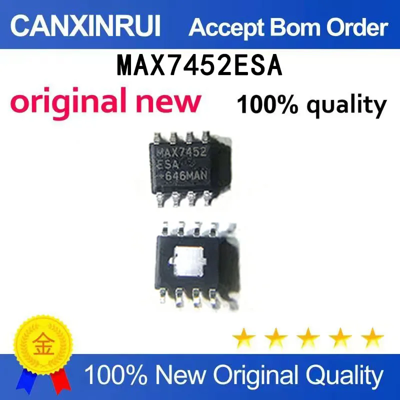 (5pcs-100pcs）New original MAX7452ESA MAX7452 SOP8 video IC chip