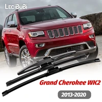 1 Juego de limpiaparabrisas delantero y trasero, limpiaparabrisas para Jeep Grand Cherokee WK2 2013-2020 2014 2015 2016 2017 2018 2019